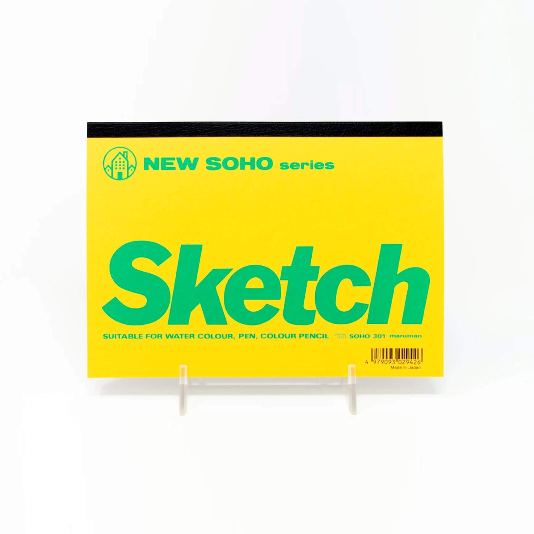 Maruman New SOHO Sketchpad B6 (12,5 x 17 cm) [SOHO301K-04] - (126gsm, 70 Hojas)